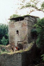 věž v roce 1991